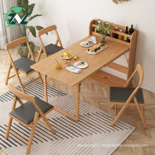 Folding Dining Table Set Extendable Dining Table